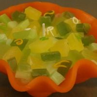 Kerzen-Fruechteschale